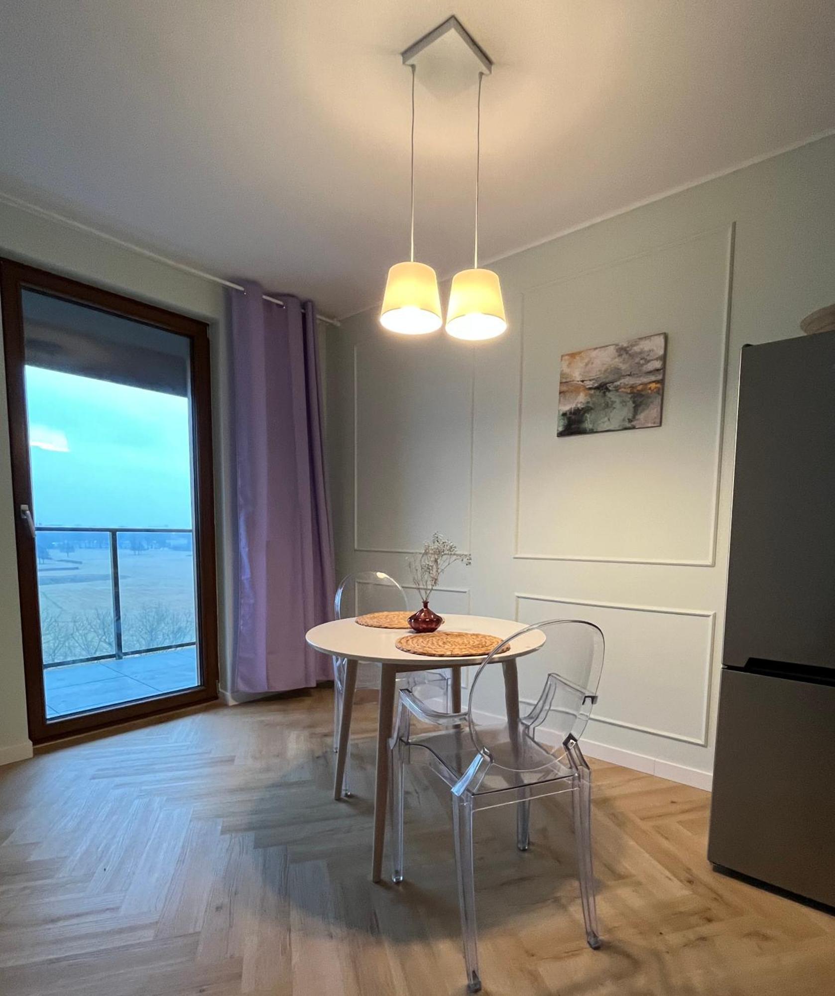 Warsaw Airport Wyscigi - City And Green View Apartment With Underground Garage Extérieur photo
